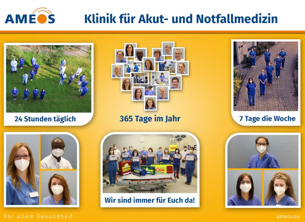 Created a wonder full poster showing 24/7 EM service Emergency